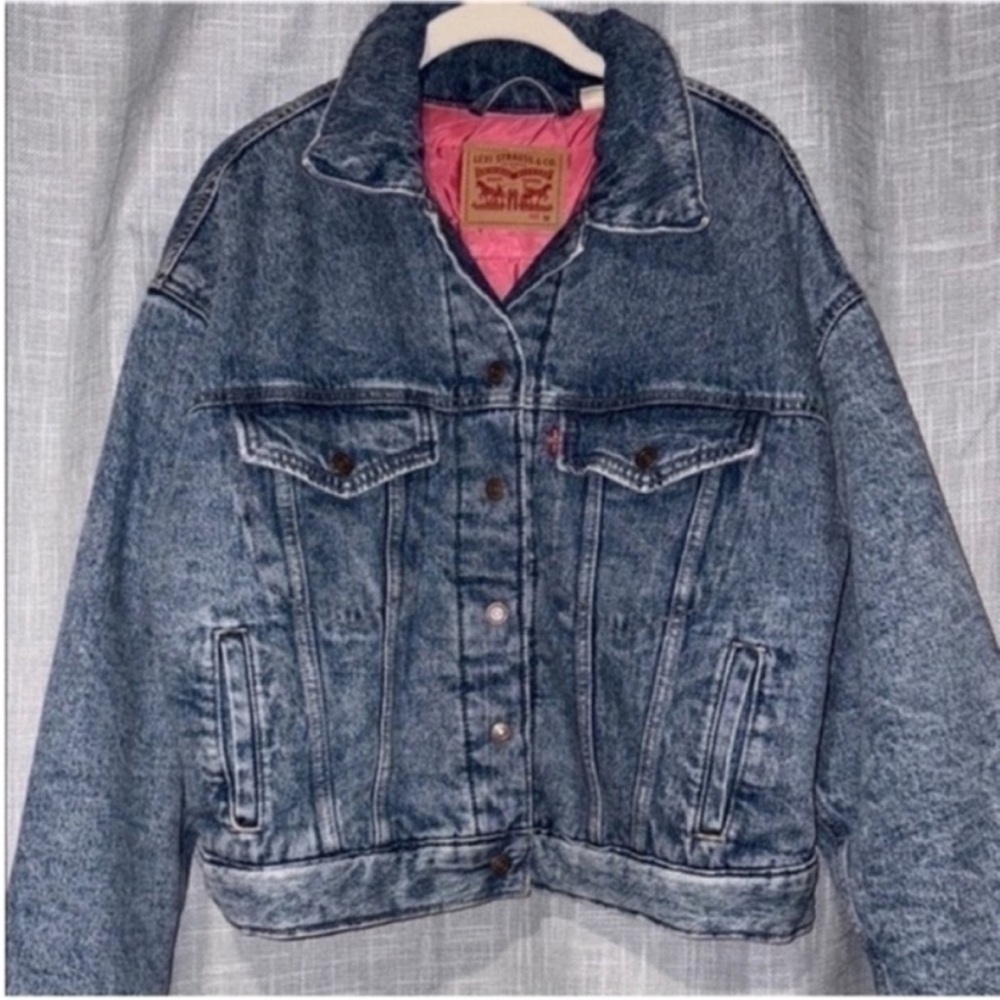 Levi's Women's Dark Blue Jean Jacket